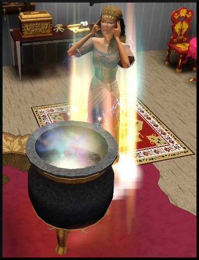 30 sims 3 store plus de magie Chaudron magique du seigneur Vladimir action potion teleportation