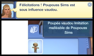 38 sims 3 store plus de magie  Poupée vaudou Imitation malléable message associer à