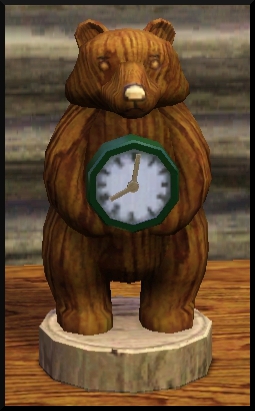 11 Sims 3 Store Rustique à l'ancienne Horloge Ours