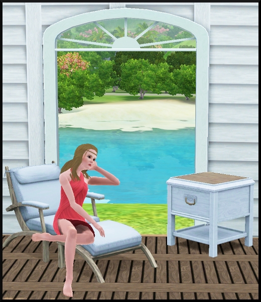 3 Sims 3 Store Sable Surf et Soleil Villa sur l'ïle arche chaise longue