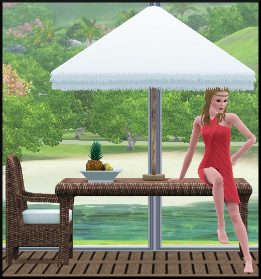 8 Sims 3 Store Sable Surf et Soleil Sable Surf et Soleil parasol table chaise