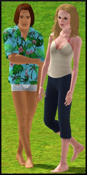 17 Sims 3 Store Sable Surf et Soleil farniente sur la plage Tankini Perles