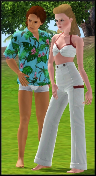 19 Sims 3 Store Sable Surf et Soleil farniente sur la plage Holà, moussaillon !