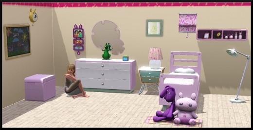 sims 3 store ultra design chambre pour fille