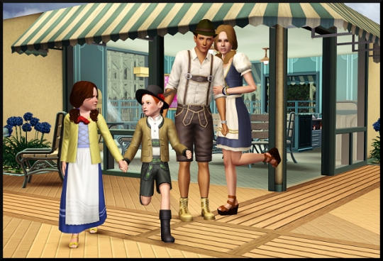 2 sims 3 store vacances cadeaux oktoberfest