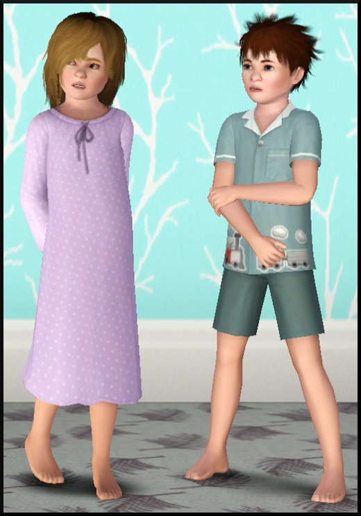 10 sims 3 store vetement enfants luxe vetement robe nuage