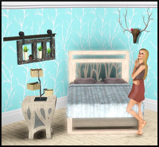 4 sims 3 store communion avec la nature vetement meuble lit gueridon