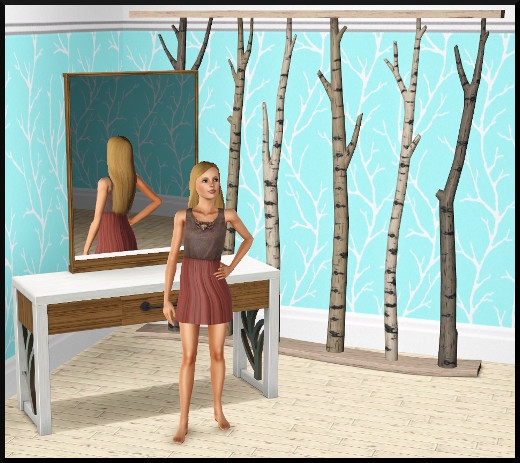 5 sims 3 store communion avec la nature vetement meuble commode sculpture