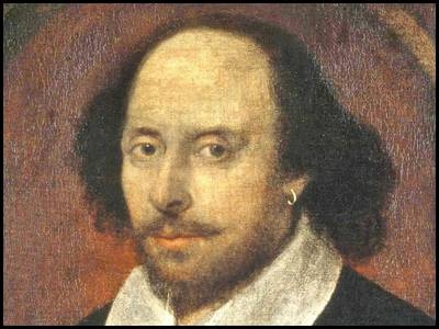 portrait de william shakespeare auteur anglais