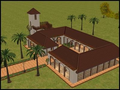 sims 2 veronaville ranch monty style italien mediterranéen