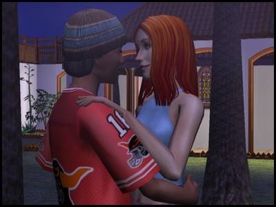 sims 2 veronaville roméo monty et juliette capp amour enlacés