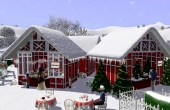 Chalets Gâteaux et Sapins