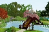 Le pont et l'étang