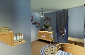 Premier étage, chambre pour enfant