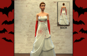 Robe de mariée avec sang