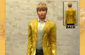 Veste dorée homme