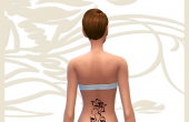 Mystic Tribal Tattoo - Femme-rose