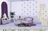 Ensemble des designs rose