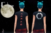 eclipse tshirt femme