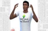 sims 4 recoloration t shirt geek keep calm