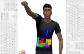 sims 4 recoloration t shirt geek tetris