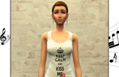 Débardeur Keep Calm and Kiss Me