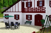 Vue rapprochée - avant de la maison