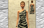 Imprimé Zèbre Robe