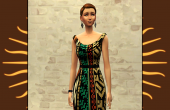 Robe Ethnique Azthèque