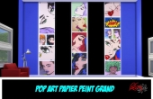 Pop Art Couleur panneaux séparés