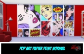 Pop art Couleur Murs Normal