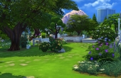 Vue arrière du jardin