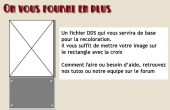 On vous fourni même la base