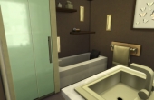 Deuxième étage : salle de bain parentale