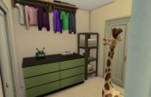 Deuxième étage :  chambre des enfants