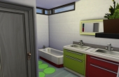 Deuxième étage : salle de bain des enfants
