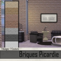 Briques Picardie  Marron Foncé