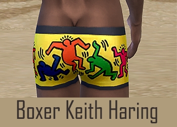 Boxer Homme Keith Haring