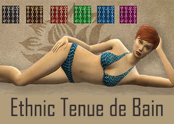 Set Ethnic Tenue de bain