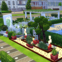 Jardin cà´té cuisine