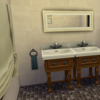 Salle de bain du rez de chaussée de l'Alsacienne