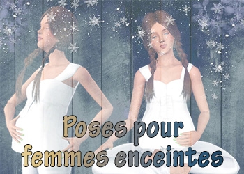 Poses de femme enceinte