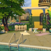 L'hacienda vue du jardin arrière 3