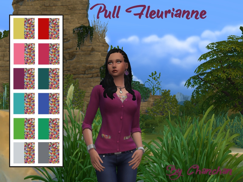 Pull Fleurianne couverture
