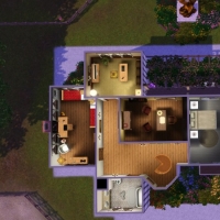 Haras Normand Plan de l'étage de l'habitation