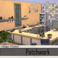 Murs Abricot et Patchwork 2