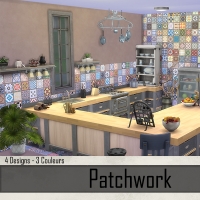 Murs Taupe et Patchwork 2