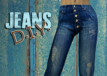 Trio de jeans DIY