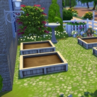 Mas Provencal Sims 4  Coin jardinage