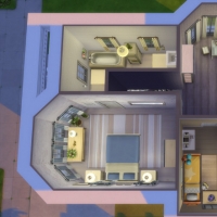 San Francisco House Plan du deuxième étage